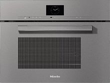 Встраиваемая пароварка с СВЧ Miele DGM7640 GRGR
