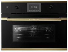 Компактный духовой шкаф с микроволнами Kuppersbusch CBM 6350.0 S4 Gold
