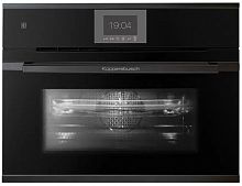 Компактный духовой шкаф с микроволнами  Kuppersbusch CBM 6550.0 S2 Black Chrome