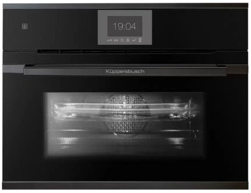 Компактный духовой шкаф с микроволнами Kuppersbusch CBM 6550.0 S2 Black Chrome Компактный духовой шкаф с микроволнами Kuppersbusch CBM 6550.0 S2 Black Chrome